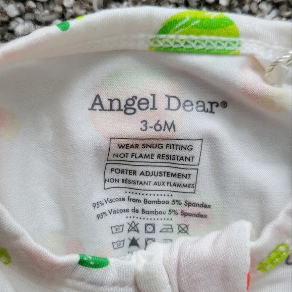 NWT - Angel Dear Halloween Candy, bamboo footie, 3-6 month - Picture 3 of 6